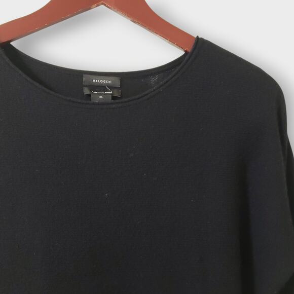 Halogen Black Crew Neck Sweater - Picture 2 of 11